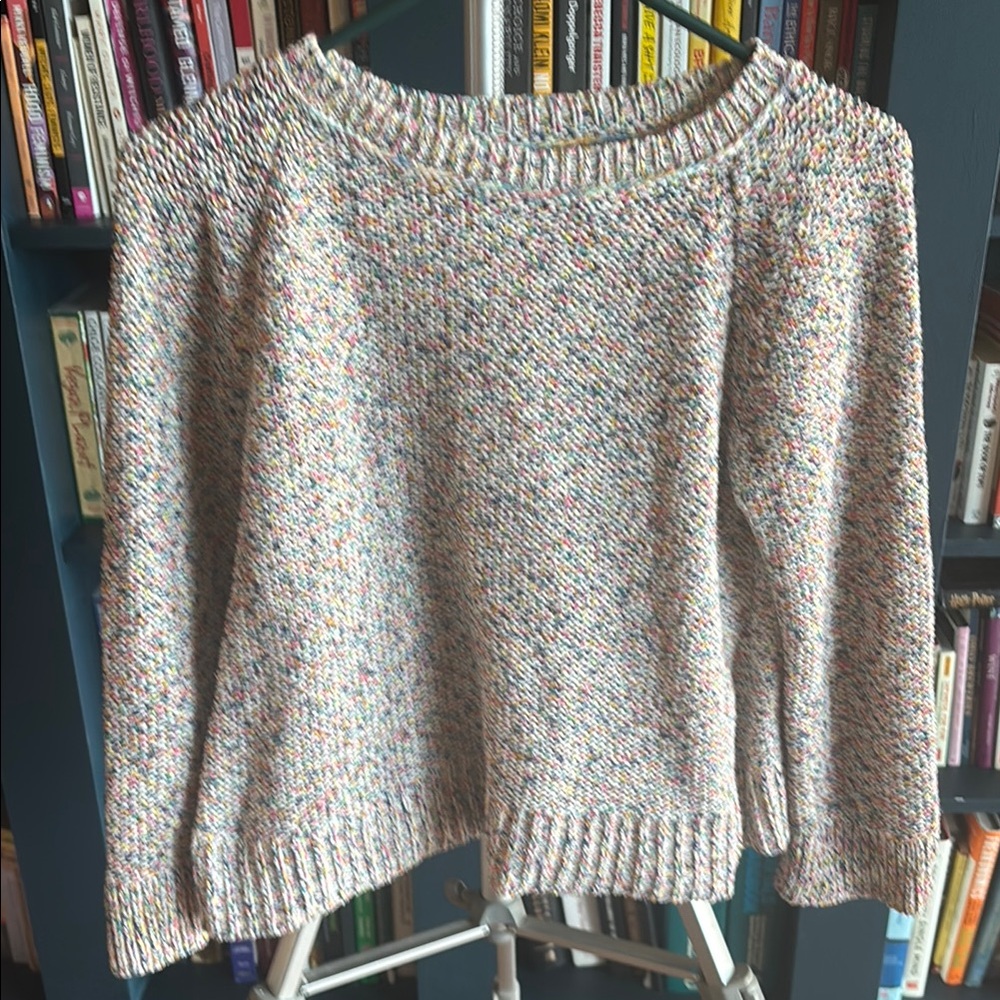 Lou & Grey for Loft Multicolor Knit Women's Sweater